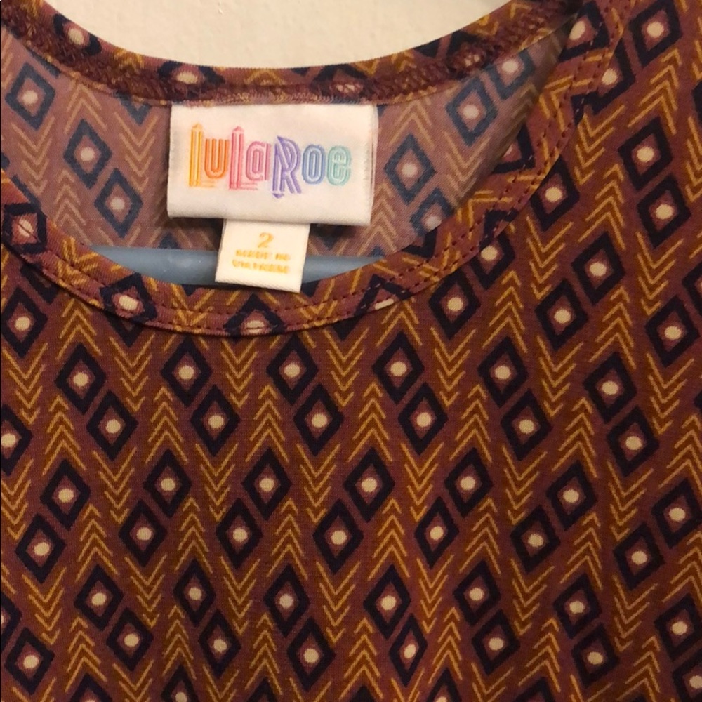 LulaRoe Little Girl Dress! Adeline SZ 2. New - Picture 3 of 8